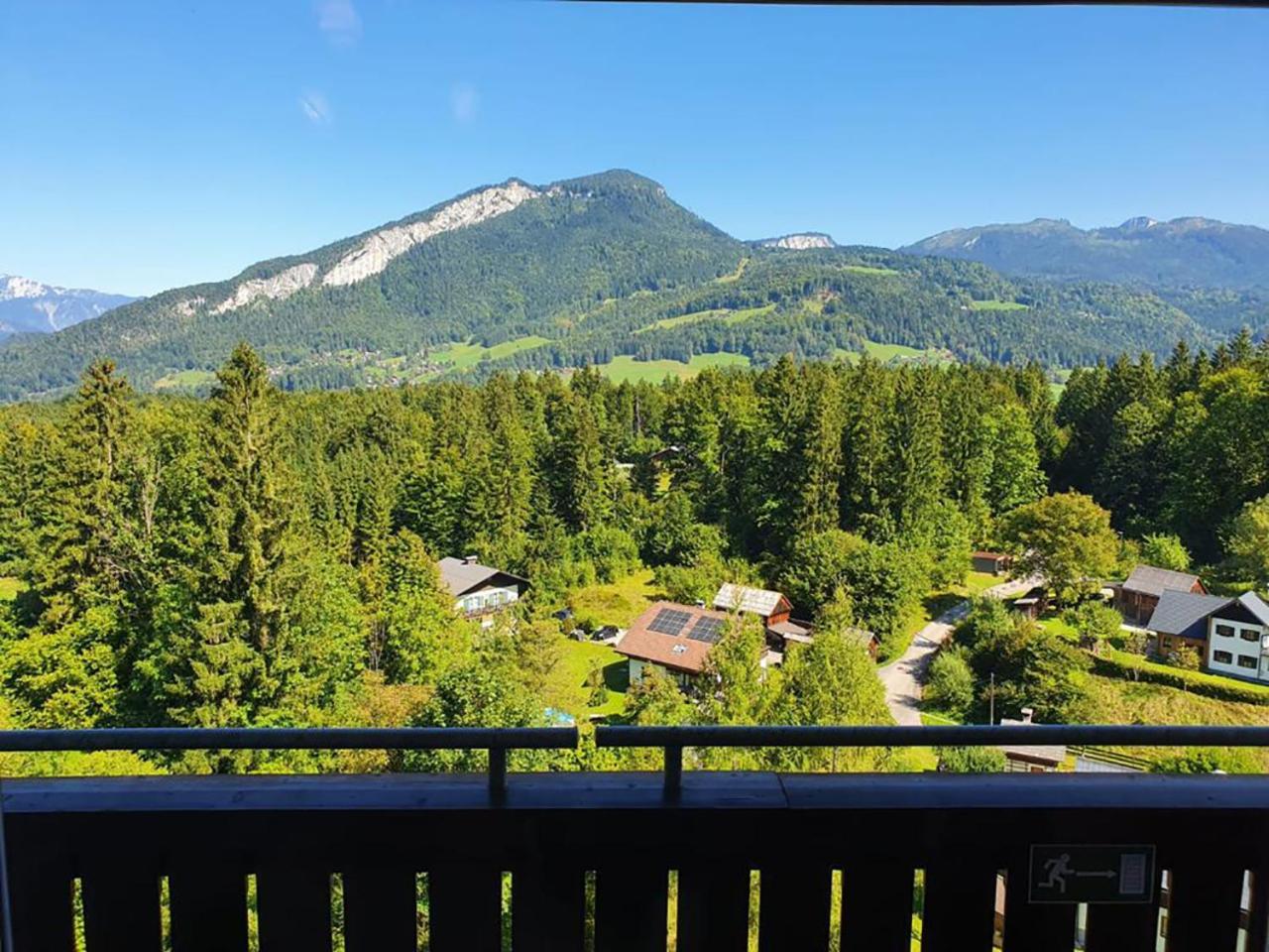 Appartement Predigstuhlblick Mit Indoorpool Und Sauna Bad Goisern Exterior foto